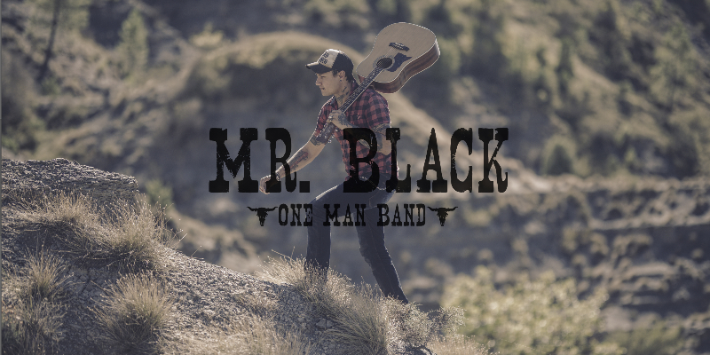 Mr. Black - One Man Band, musicien Chanteur en représentation à Drôme - photo de couverture n° 1