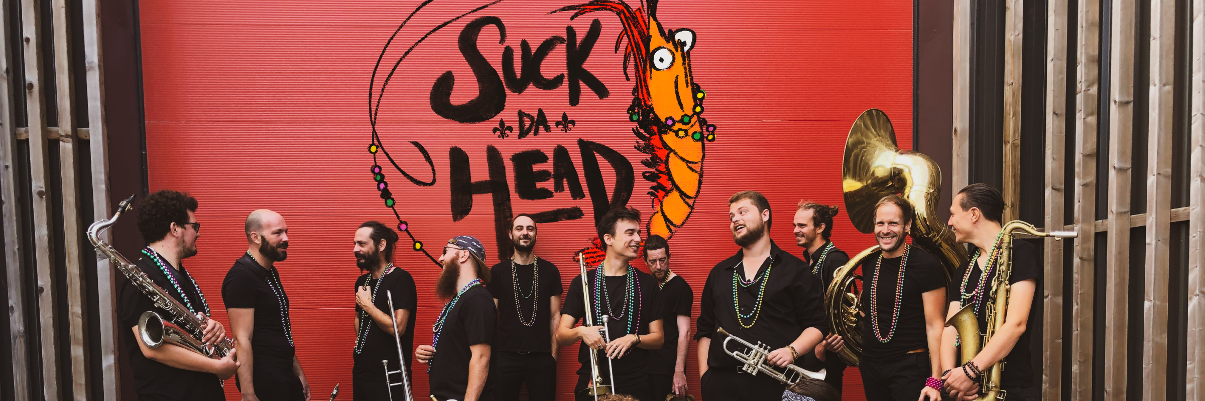 SUCK DA HEAD, groupe de musique Fanfare en représentation à Indre et Loire - photo de couverture n° 2