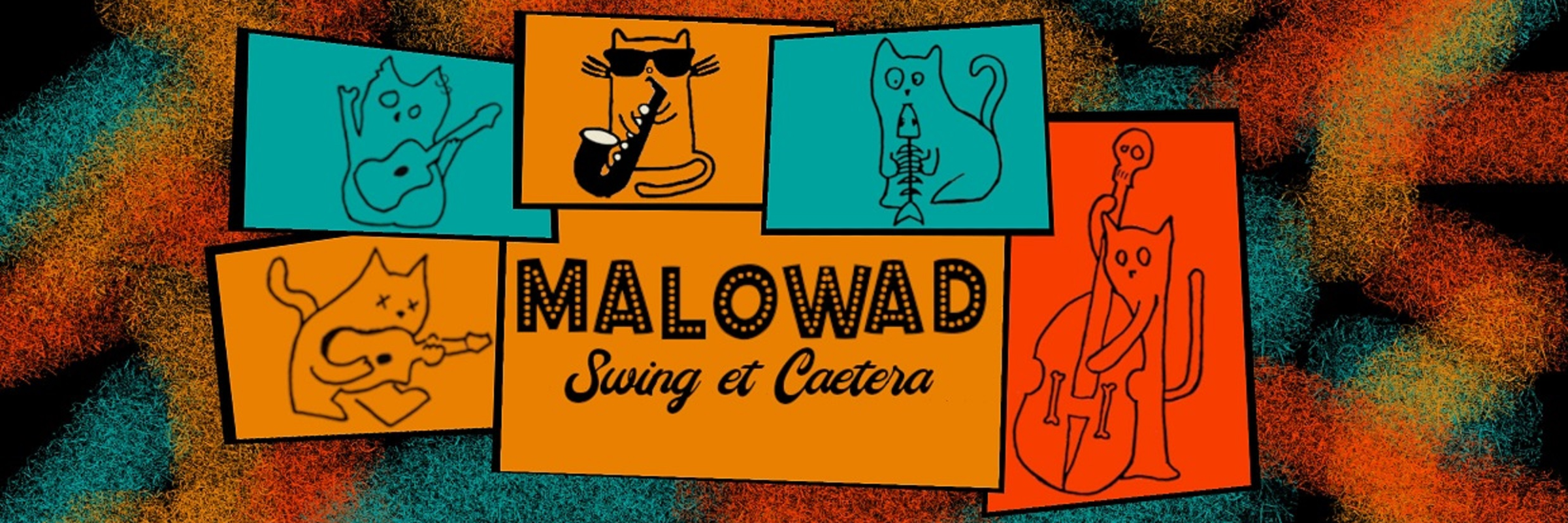 MALOWAD, groupe de musique Swing en représentation à Paris - photo de couverture