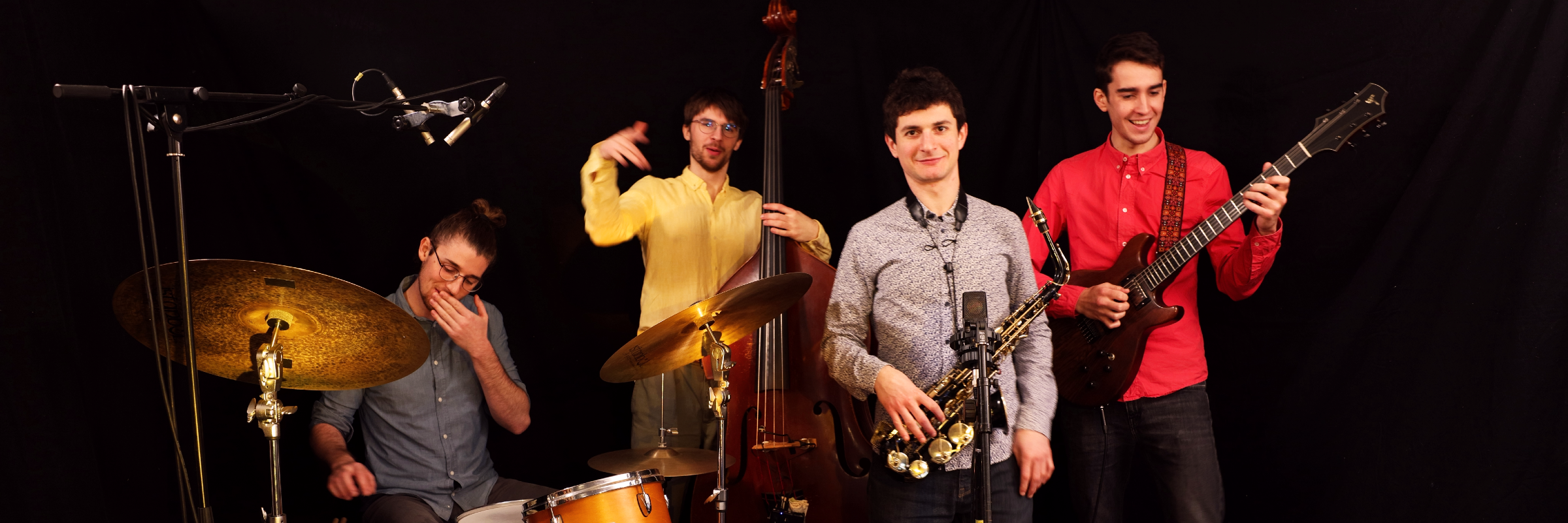 Oroso, groupe de musique Jazz en représentation à Paris - photo de couverture
