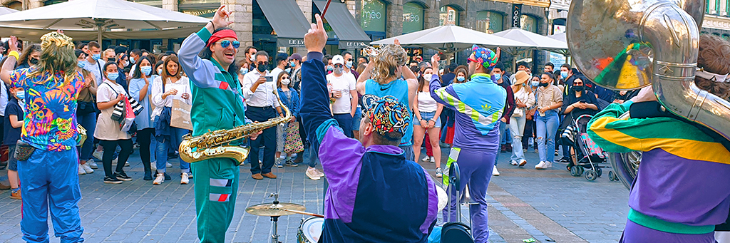 Jukepop Fanfare, groupe de musique Fanfare en représentation à Nord - photo de couverture