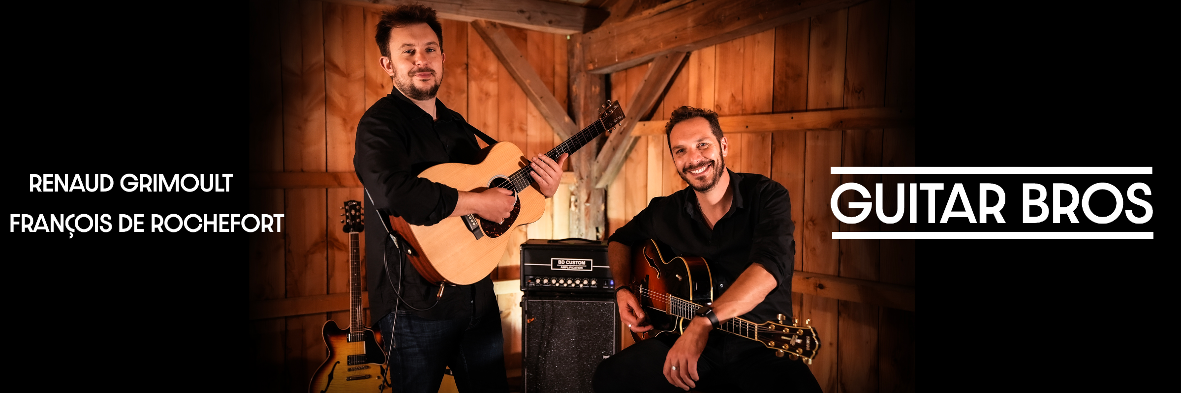 Guitar Bros, musicien Pop en représentation à Gironde - photo de couverture