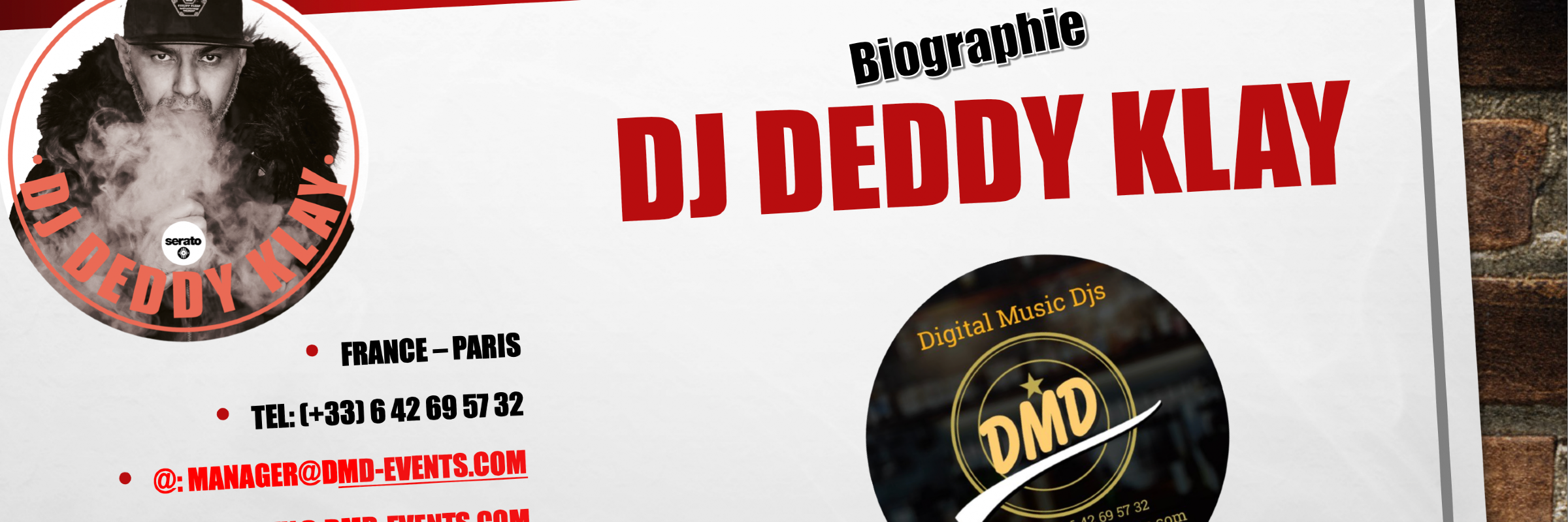 Dj Deddy Klay, musicien House en représentation à Hauts de Seine - photo de couverture n° 1