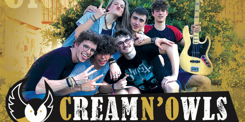 CREAM N’OWLS, groupe de musique Rock en représentation à Loire - photo de couverture