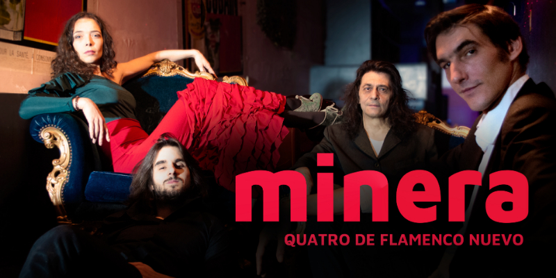 Minera, groupe de musique Flamenco en représentation à Meurthe et Moselle - photo de couverture n° 2