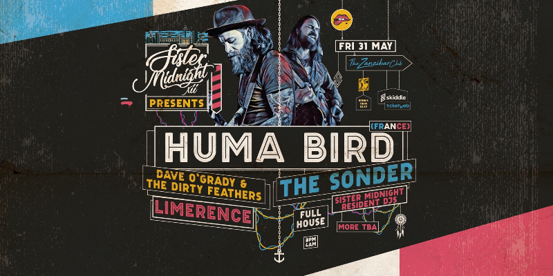 HUMA BIRD, groupe de musique Rock en représentation à Paris - photo de couverture n° 2